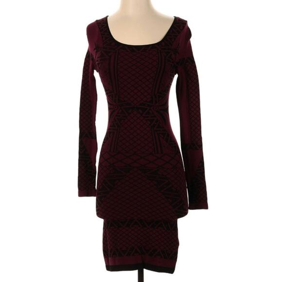 Free People Angles of Intarsia Stretchy XS Bodycon Dress - Picture 2 of 6